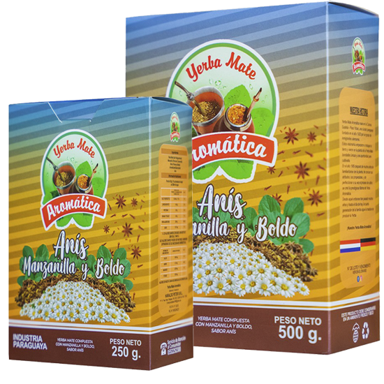 Anís, Manzanilla y Boldo